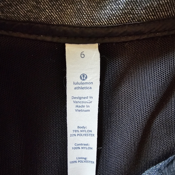 Lululemon dk Grey short fall coat - Picture 4 of 4